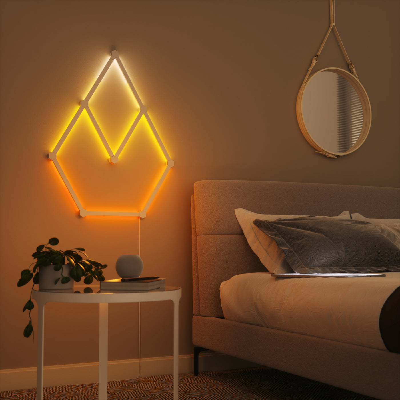 Nanoleaf Lines 智能 LED 背光燈條入門套裝（9 支燈條） - 0