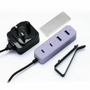 M2K 65W夾充 GaN 65W夾枱迷你快速充電器 - 紫色-4