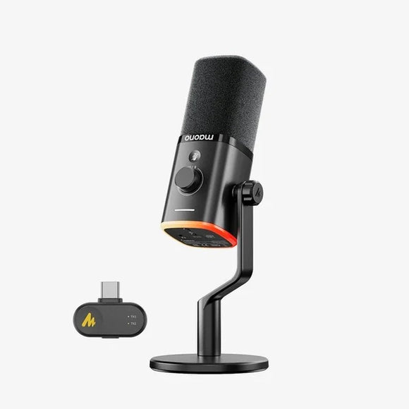 Maono PD100W Wireless & Wired Microphone