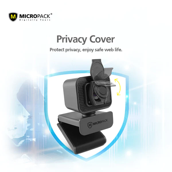 Micropack 1080P FHD Webcam With Cover