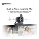 Micropack 1080P FHD Webcam With Cover-5