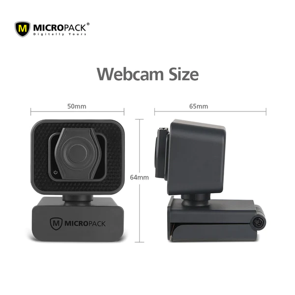 Micropack 1080P FHD Webcam With Cover