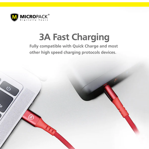 Micropack Charge _ Sync USB-C To USB-C Cable