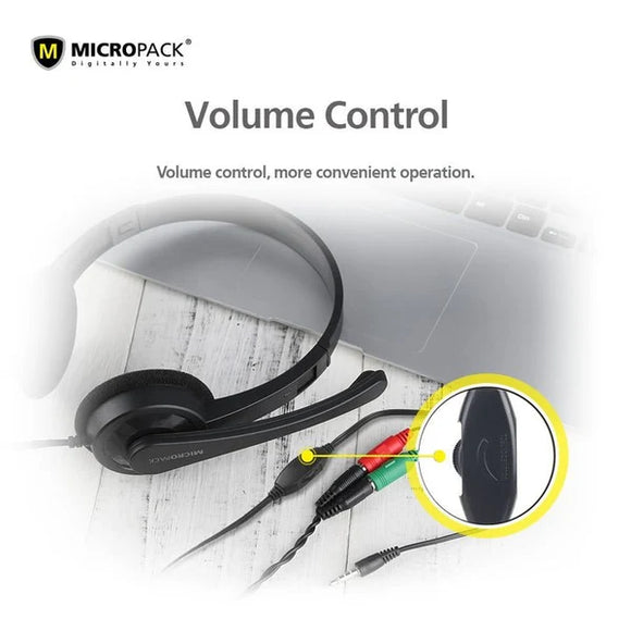 Micropack 立體聲耳機（3.5 毫米插孔）