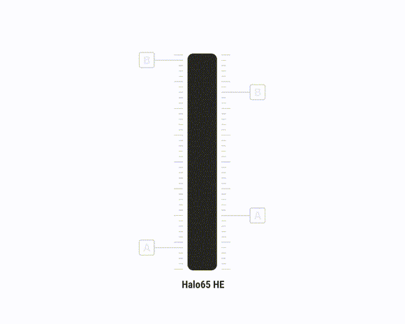 NuPhy Halo65 HE 磁力軸機械鍵盤