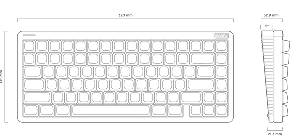 NuPhy Halo75 V2 無線機械式鍵盤
