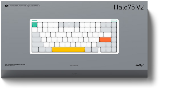 NuPhy Halo75 V2 無線機械式鍵盤