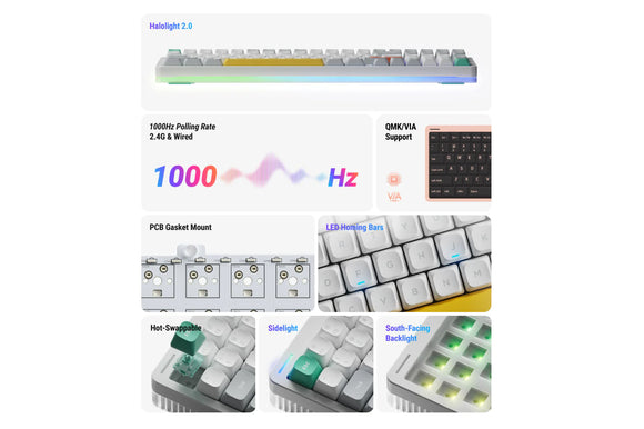 NuPhy Halo96 V2 無線機械式鍵盤