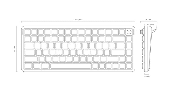 Nuphy Air75v3 無線機械式鍵盤