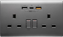 PDQC 孖蘇 Type C/USB電制 (碳灰)-2