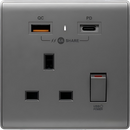 PDQC 單蘇 Type C/USB電制 (碳灰)-2