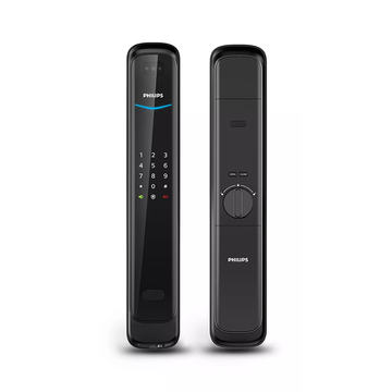 Philips Easykey DDL702FD Obsidian Black 曜石黑 人臉識別智能鎖 (包基本安裝#)