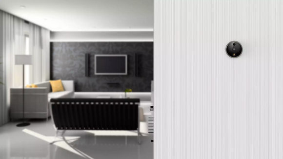 Philips EasyKey DV001 智能防盜眼 曜石黑