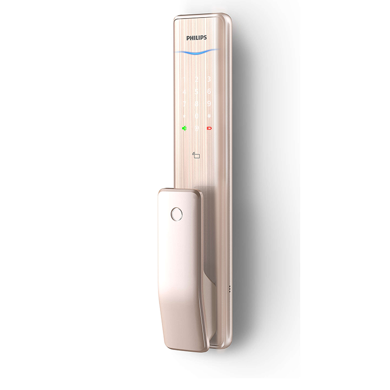 Philips Easykey Alpha Champagne gold 香繽金 推拉式智能鎖 (包基本安裝#) - 0