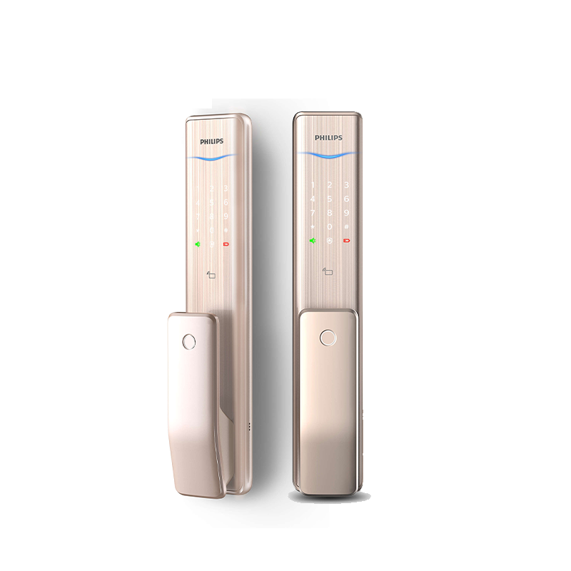 Philips Easykey Alpha Champagne gold 香繽金 推拉式智能鎖 (包基本安裝#)