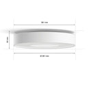 Philips 41167 Hue Xamento M 彩光吸頂燈 白色 IP44 (藍牙版)-4