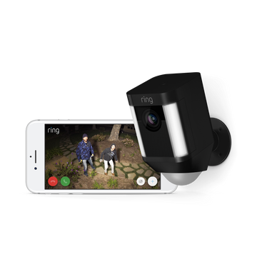 Ring Spotlight Battery Plus Battery 戶外防水無線智能攝影機 - 0