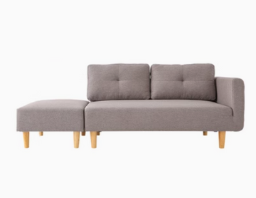 Buy grey LF061 Tila Nordic Fabric Sofa Set