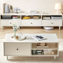 Vision 白色簡約落地電視櫃( 現貨 )-2