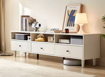 Vision 白色簡約落地電視櫃( 現貨 )