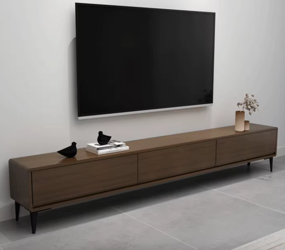 Man 實木三抽屜電視櫃 TV Cabinet