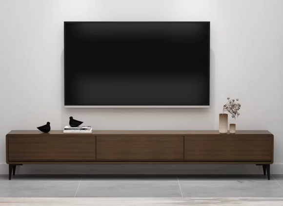 Man 實木三抽屜電視櫃 TV Cabinet