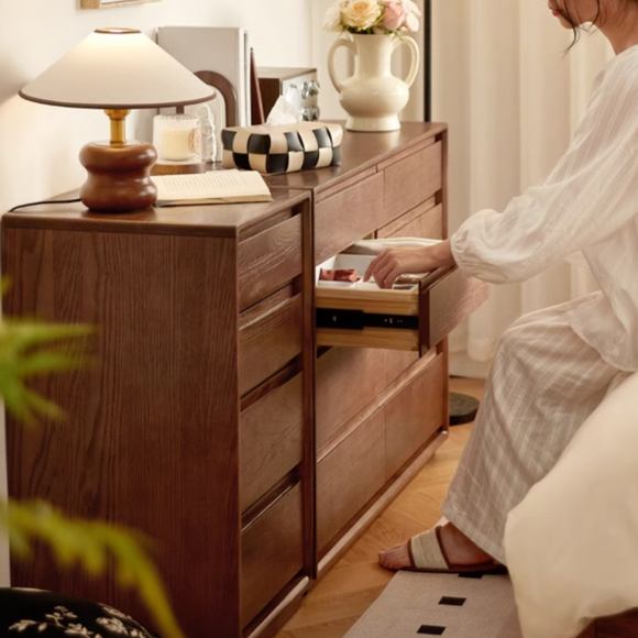 Armadio 實木黑胡桃四斗櫃 Bedroom Cabinet