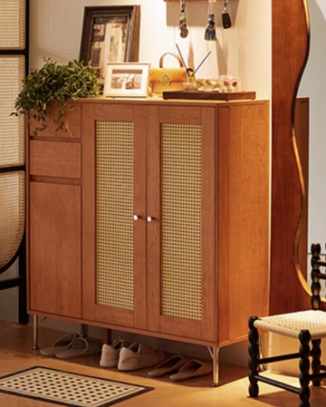 Pari 籐織多功能鞋櫃 Shoes Cabinet ( 現貨 ) - 0