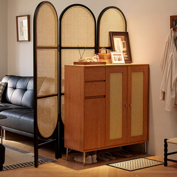 Pari 籐織多功能鞋櫃 Shoes Cabinet ( 現貨 )