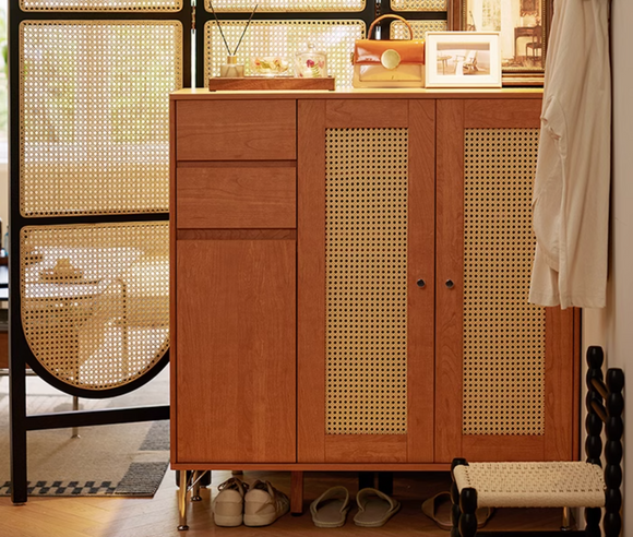 Pari 籐織多功能鞋櫃 Shoes Cabinet ( 現貨 )