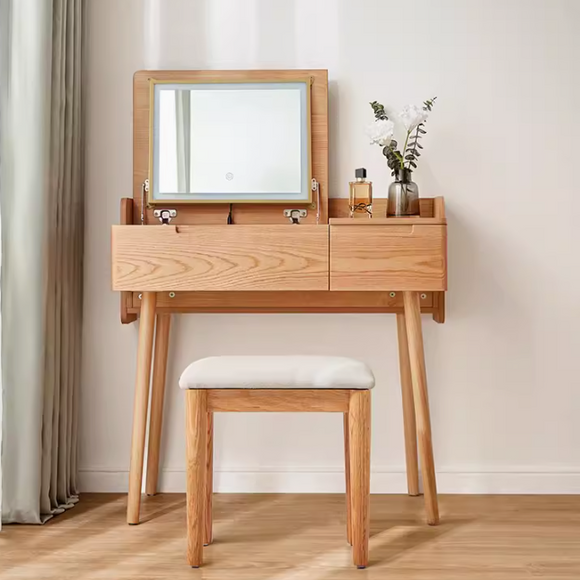 Stripes 紅橡木抽屜梳妝枱