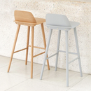 Lounge 簡約實木吧椅-1