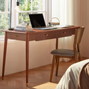 Resolute 胡桃木色橡膠木書桌-1