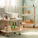 Kaunis 雙層小推車茶几-1