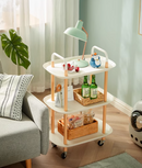 Kaunis 雙層小推車茶几-3