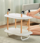 Kaunis 雙層小推車茶几-6