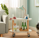 Kaunis 雙層小推車茶几-7