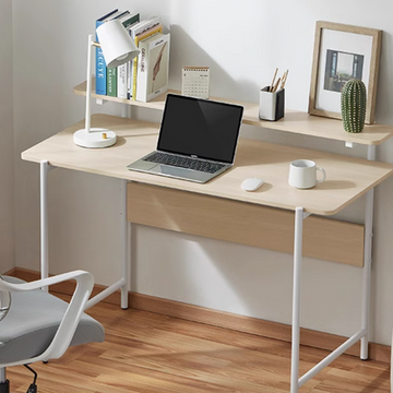 Menest 現代簡約雙層電腦桌