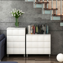 Essenc 亮光白四斗儲物櫃-1