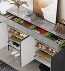 Pihlaja 高雅灰色簡約鞋櫃-4