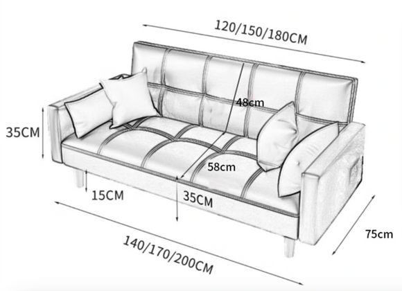 Kiuru 公寓沙發床