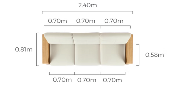 Kanta 客廳實木沙發