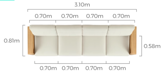 Kanta 客廳實木沙發