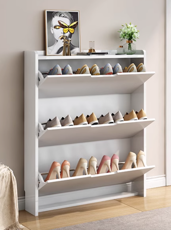 Koti 超薄鞋櫃家用門口入戶翻斗玄關櫃