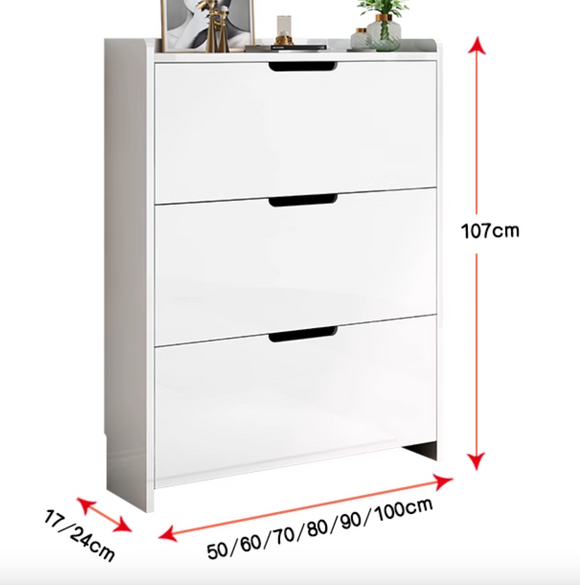 Koti 超薄鞋櫃家用門口入戶翻斗玄關櫃
