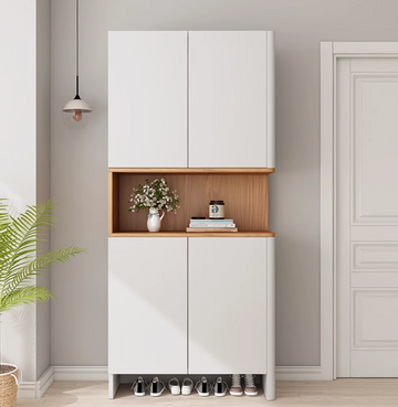 Swift 實木訂製圓弧入戶櫃鞋櫃 - 0