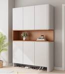 Swift 實木訂製圓弧入戶櫃鞋櫃-4