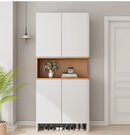 Swift 實木訂製圓弧入戶櫃鞋櫃-5