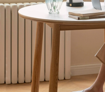 Kajo 全實木岩板小圓桌