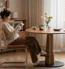 Ruoka 白蠟木圓桌家用飯桌-3